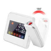 White Projection Alarm Clock My Wall Clock